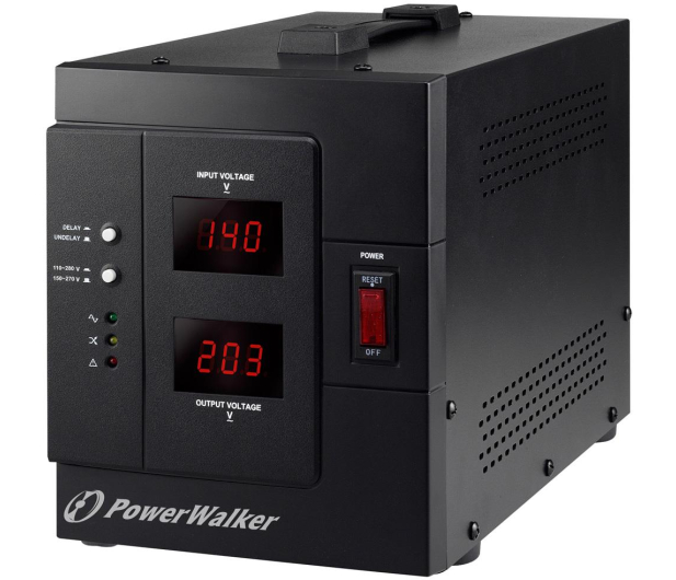 Power Walker STABILIZATOR NAPIĘCIA (1500VA/1200W, 2xPL) - 253716 - zdjęcie